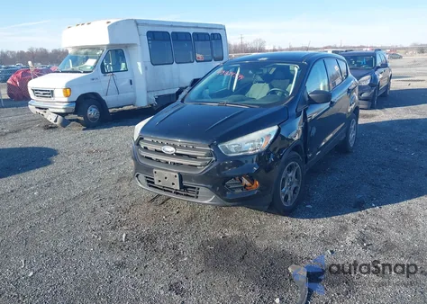 2017 Ford Escape S from USA, damaged, VIN 1FMCU0F71HUD67799